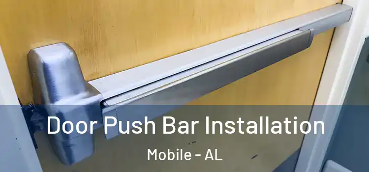  Door Push Bar Installation Mobile - AL