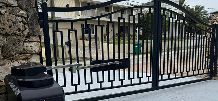 Swing Gate Opener with Keypad Mobile
