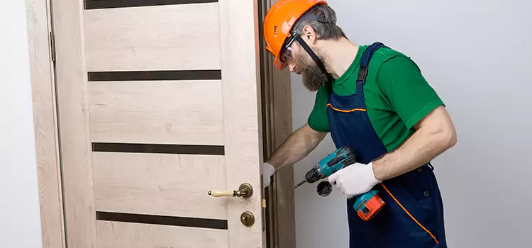 Replace Internal Door Handle with Lock Mobile