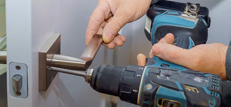 Security Door Lock Installation Mobile