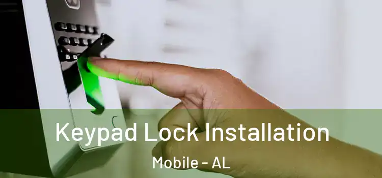 Keypad Lock Installation Mobile - AL